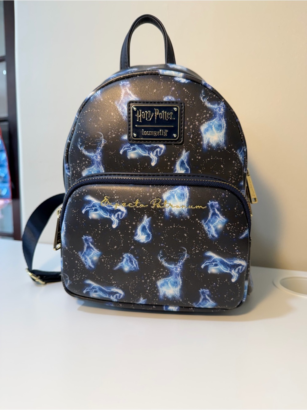Loungefly Harry Potter ExpectonParronis All Over Print Mini Backpack